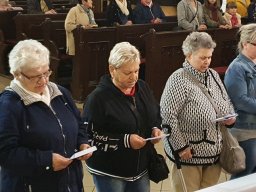 Błogosławieństwo nowej Margaretki modlącej się w intencji ks. Krystiana, 07.10.2022